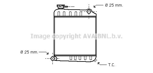 AVA QUALITY COOLING Radiators, Motora dzesēšanas sistēma AU2013